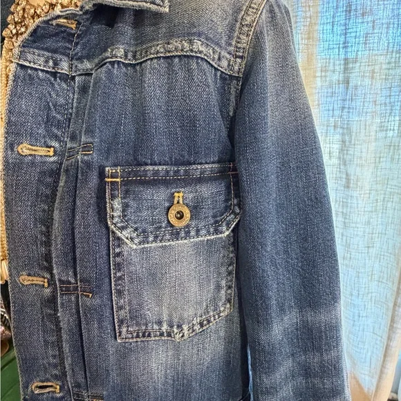 Ralph Lauren Blue Button-Front Maxi Denim Dress - Picture 9 of 16